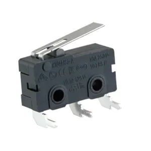 Factory price Micro Switch KW4S Series 100gf 150gf 250gf 4A 10A 125/250VAC miniature micro switch Spdt Micro Limit Switch