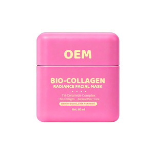 Masque Peel-Off Bio Collagène Tri-Céramide Marque Blanche - Traitement Nuit Effet Peau de Verre pour <span class=keywords><strong>Spa</strong></span> à Domicile OEM 60ml - Product Image 1
