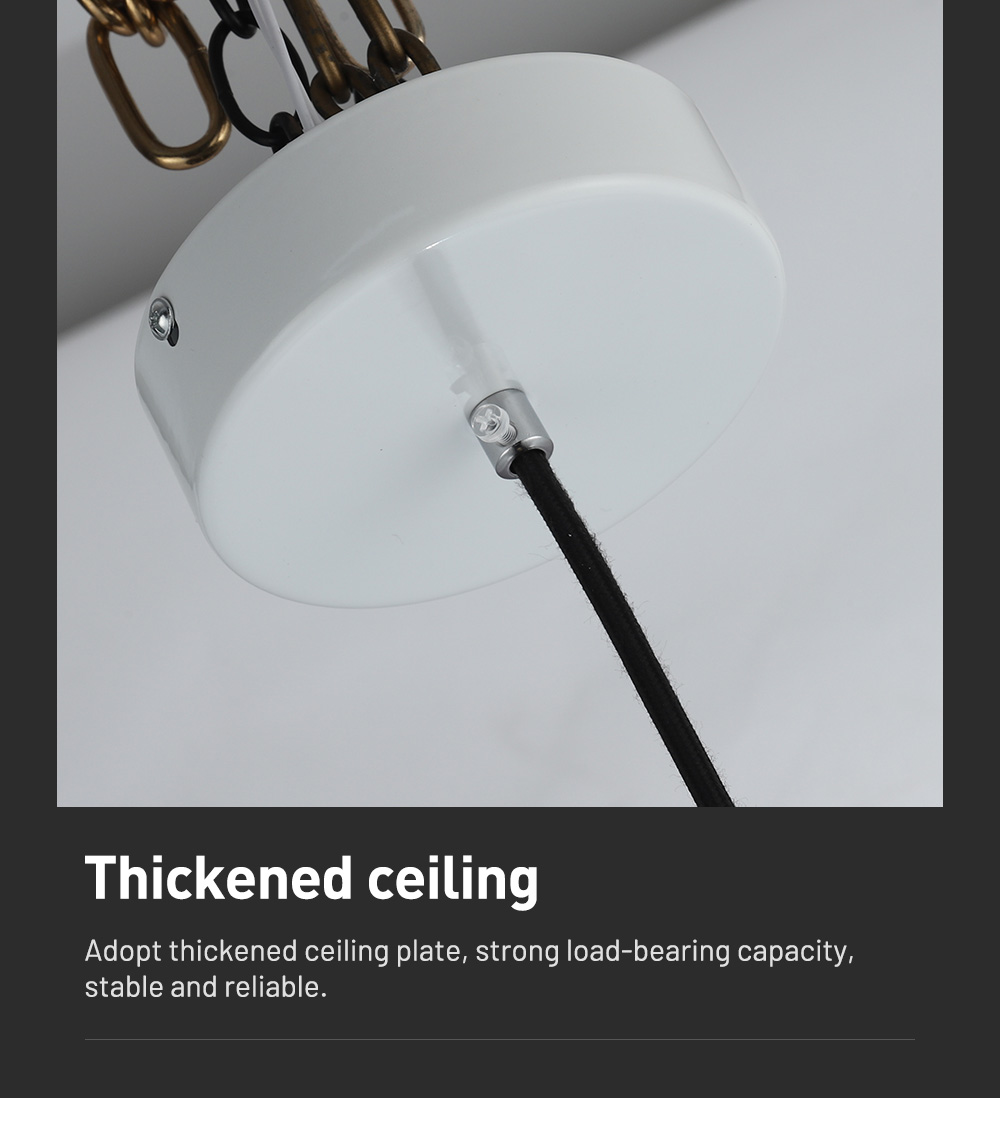 Modern Chrome Hanging Pendant Lights Indoor Home Kitchen Bar Mini Pendant Light with Glass