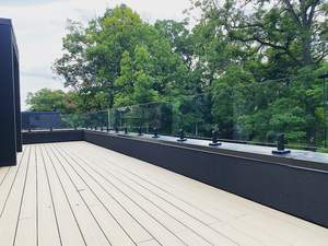 Clips <span class=keywords><strong>de</strong></span> fixation en acier inoxydable pour main courante d'escalier carrée, balustrade <span class=keywords><strong>de</strong></span> balcon, clôture <span class=keywords><strong>de</strong></span> piscine, garde-corps en verre - Product Image 3