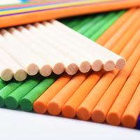 Tige de cheville en bois de bouleau non fini pour l'artisanat et le travail du bois Idées de cadeaux faits à la main pour les enfants Technique polie Innovations pour la maison