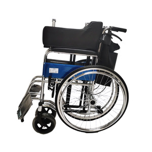 Fauteuil roulant manuel 2005PR-24Y léger, pliable et portable pour personnes handicapées et personnes âgées - Product Image 1