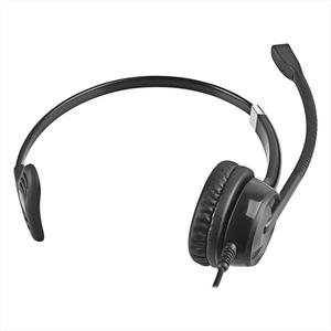 <span class=keywords><strong>Casque</strong></span> filaire monaural à oreille unique 3.5mm PC <span class=keywords><strong>Jack</strong></span> <span class=keywords><strong>Casque</strong></span> antibruit avec microphone pour centre d'appels - Product Image 5