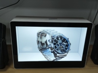 Pantalla Táctil Horizontal de 98 Pulgadas, 3D sin Gafas, con Gráficos Animados para Publicidad Comercial, Tiendas Minoristas y Salas de Exposiciones