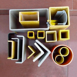 Grp Pultrusion Rond Tubes Fibre De Verre Creux Tube Rod Frp Custom Pipe Products Profils Irréguliers - Product Image 1