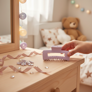 Accessori per capelli di lusso per bambini di tendenza con strass con perline e perline in acrilico vendita all'ingrosso - Product Image 3