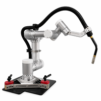 Robot Arm Palletizer Cobot 6 Axis dengan Beban Angkut 7kg, Perakitan Lengan Robot dengan Motor, Paduan Aluminium, IP54, Jangkauan Kerja 781mm