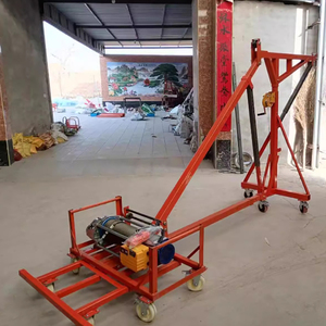 ग्लास डोर लिफ्ट बनाने के लिए थोक 0.5टन से 1 टन फोल्डेबल खिंचाव की दुकान क्रेन - Product Image 5