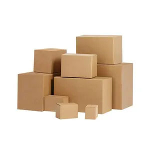 Caja de envío de cartón corrugado Caja de envío de impresión de logotipo personalizado Cajas rígidas Papel recubierto CMYK
