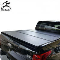 Cubierta de Caja de Camioneta Enrollable de Aleación de Aluminio para Automóvil, Cubierta Rígida para Camioneta Isuzu Dmax Ford F150 de 5.5 y 6.5 pies