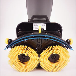 FS-007 <b>Walk</b> Behind Floor Scrubber 36V Battery Double Brush 800-1000m/h Commercial Floor Cleaning <b>Machine</b> - Product Image 4
