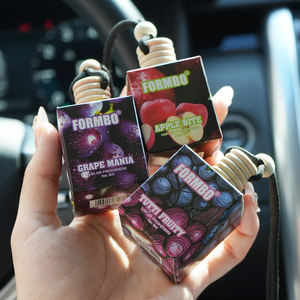 น้ำหอมปรับอากาศในรถยนต์แบบแขวนข้ามพรมแดน ขวดแก้ว ไม่ใช้ไฟ กลิ่นหอมสดชื่น - Product Image 3