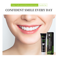 Pâte Dentifrice KORMESIC en Marque Blanche OEM Anti-Sensibilité Blanchissante Charbon de Bambou