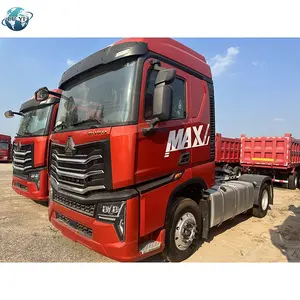 Novo 4X2 6X4 caminhão trator cabeça 600HP HOWO MAX TRUCK