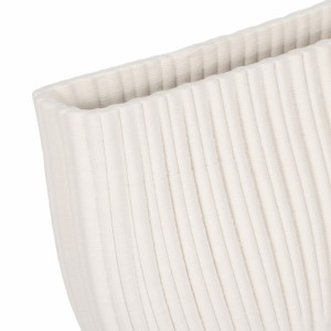 Vaso in Porcellana Moderno Stampato in 3D, Elegante Vaso per Fiori, Centrotavola per Soggiorno e Arredamento Casa - Product Image 4