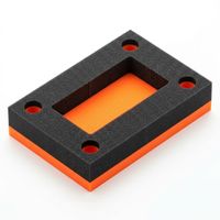 Blocs de mousse haute densité personnalisés en EPDM, EVA, PU, IXPE, imperméables, avec usinage CNC |   Revêtement industriel multi-niveaux