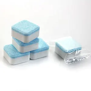 Washing Machine Detergent Solid Effervescent Cleaner Laundry Washer Cleaning Tablets