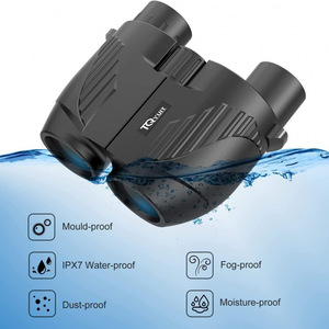 Binoculares TQ-YUT 12X25 con Revestimiento Múltiple, Compactos para Observación en Exteriores - Product Image 3