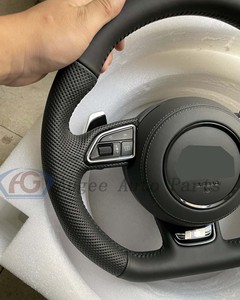ได้รับการออกแบบมาเป็นพิเศษสำหรับพวงมาลัย A4L <span class=keywords><strong>Audi</strong></span> สปอร์ต A5การดัดแปลงพวงมาลัย <span class=keywords><strong>S3</strong></span> S4 S5หนังคุณภาพสูง - Product Image 5