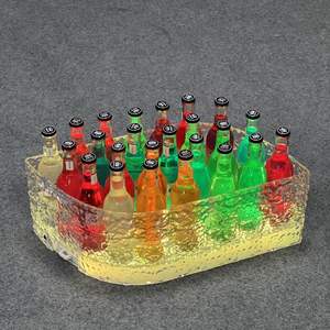 Cubo de Hielo con Iluminación LED para Bar - Capacidad para 12/24 Botellas, Material de PC Irrompible - Product Image 2