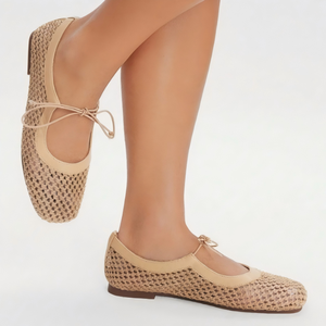 <span class=keywords><strong>Scarpe</strong></span> Basse da Donna in <span class=keywords><strong>Rafia</strong></span> Intrecciata Stile Mary Jane con Punta Quadrata e Fiocco, Casual Retrò Francese, per Autunno e Vacanze, Antiscivolo e Morbide - Product Image 6