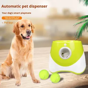 Otomatik köpek topu başlatıcısı çevre dostu açık Pet eğitim ve interaktif oyun için oyuncak tenis topu atıcı atma - Product Image 4