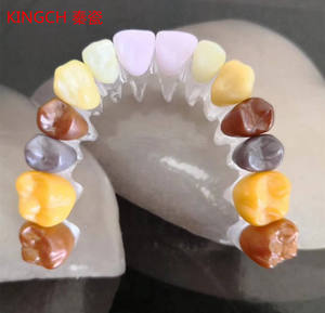 Denti Artificiali <span class=keywords><strong>in</strong></span> Resina Personalizzati con Alimentazione Elettrica per Tutti dai Laboratori Dentali Cinesi - Product Image 6