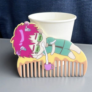 Vigreat Échantillon gratuit Acartoon esthétique Figure Concept Conception unique Échantillon gratuit Personnalisé <span class=keywords><strong>Anime</strong></span> Acrylique Peigne Fournisseur - Product Image 5