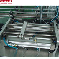 Machine de remplissage à 2 têtes à piston pour yaourt liquide et ligne de remplissage de liquides