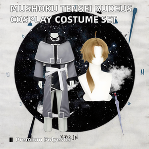 Nuevo Conjunto de Disfraz de Cosplay de Anime Mushoku Tensei: Reencarnación sin Trabajo, Rudeus, Incluye Trajes de Poliéster para Hombre Adulto - Product Image 2