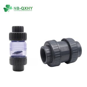 Vanne <span class=keywords><strong>anti</strong></span>-<span class=keywords><strong>retour</strong></span> en <span class=keywords><strong>PVC</strong></span>, vanne de retenue en plastique <span class=keywords><strong>PVC</strong></span> manuelle 1/2\"-6\" pour système d'irrigation de pompe à eau - Product Image 5