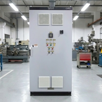 Armoire de commutation CHP2 LV 480Y/277V pour variateur de fréquence VFD, panneau de commande électrique IP54 400A UL508A, OEM personnalisé