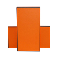 Boîte Cadeau Universelle en Carton avec Laminage Mat et Revêtement UV pour Coques de Téléphone et Protections d'Écran, Style Dossier, Vente en Gros