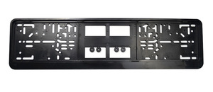 กรอบป้ายทะเบียนพลาสติกมาตรฐานยุโรปขายดี, กรอบป้ายทะเบียนรถยนต์ - Product Image 2
