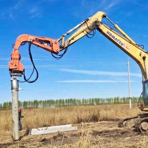 Kn250 खुदाई वाले वाइब्रेटरी हैमर ढेर ड्राइवर खुदाई हाइड्रोलिक वाइको ढेर हैमर ड्राइवर मशीन - Product Image 3