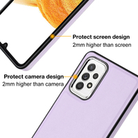 Casing ponsel kulit asli tahan guncangan, casing penutup belakang ponsel Ultra Ringan tahan guncangan untuk Samsung A23 F23 M23 A73 A52 A33 A22 A72 A52 A32 M32 4G 5G