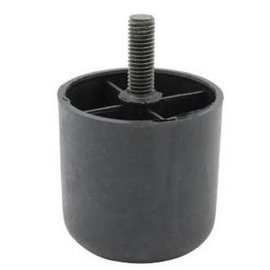 Estilo industrial Mm60XH.60 Pie de acero al carbono y acero inoxidable con base para muebles, armarios, mesas de comedor y sofás - Product Image 1