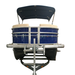 Piccola Barca Pontone in Alluminio per 2 Persone per Uso su Laghi all'Aperto - Product Image 3