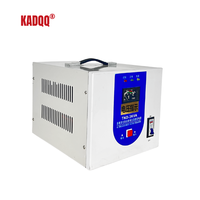Estabilizador de Voltaje Monofásico de 5KVA con Control por Servomotor, Bobinado de Cobre, Salida de 220V, Amplio Rango de Entrada para Electrónica del Hogar y Oficina