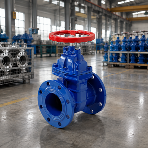 Vanne à opercule manuelle à joint rigide avec prix, PN16 PN10 DN100, en fonte ductile, pour conduites d'eau standard - Product Image 6
