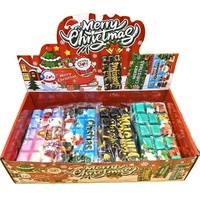 Jouets Squishy en Mousse PU Souple à Remontée Lente Botu en Gros pour Noël, Jouet Anti-Stress en Forme de Chocolat, Jouets Squishy de Noël