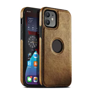 Slim Mobile Phone Bags Premium Pu Leather Back Cover For iPhone 6 7 8 Plus Xs Xr 11 12 13 14 15 Pro Max Luxury Case