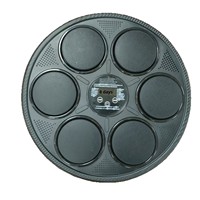 Cible de frappe de boxe transfrontalière suspendue, modèle QJB en polyuréthane intelligent musical, machine de frappe pour l'entraînement des adultes