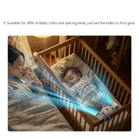 Ventilateur de poussette électrique Pluska G12 à pince, double tête, mini ventilateur flexible, vente en gros, ventilateurs d'air pour bébé avec lumière LED