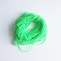 Échantillon Gratuit d'Usine - Élastique Rond Blanc de 3 mm pour Boucles d'Oreilles - Cordon Élastique pour Boucles d'Oreilles