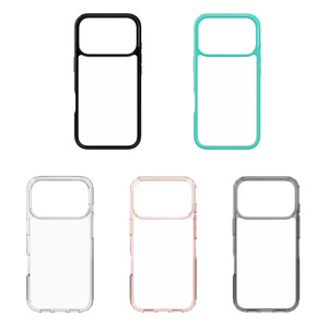 Étui de téléphone portable transparent noir en TPU+PC, étanche, antichoc, anti-traces de doigts, pour 17 Pro Max, pour 16, 15, 14, <span class=keywords><strong>12</strong></span> <span class=keywords><strong>Mini</strong></span> - Product Image 6