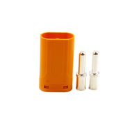 Conectores Amass LCB50 genuinos, placa soldada Vertical Horizontal de alta corriente, enchufe macho hembra de 2 pines para batería de litio