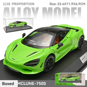 Modèle de <span class=keywords><strong>voiture</strong></span> RW 1:18 McLaren765s, modèle de <span class=keywords><strong>voiture</strong></span> en alliage, modèle de simulation de <span class=keywords><strong>voiture</strong></span>, collection, modèle de <span class=keywords><strong>voiture</strong></span> à tirer en arrière avec son et lumière, jouet décoratif - Product Image 5