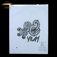 Sacs d'emballage refermables pour vêtements, certifiés GRS, personnalisables avec votre propre logo, recyclables et givrés, pour l'emballage de vêtements