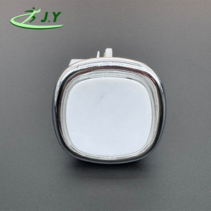 Chất lượng cao 50 mét 5V 12V Flat Top vuông bạc-mạ LED chiếu sáng momentary Arcade video video <span class=keywords><strong>push</strong></span> <span class=keywords><strong>button</strong></span> chuyển - Product Image 2